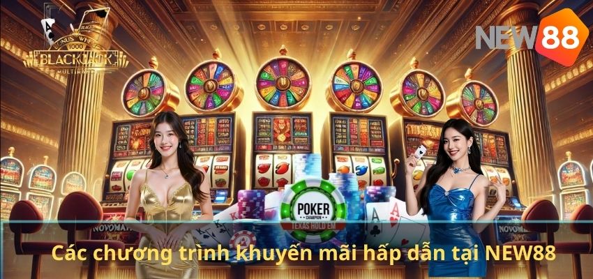 Game Bài Đổi Thưởng NEW88 – Sảnh Game Uy Tín Dành Cho Người Chơi Việt Các chương trình khuyến mãi hấp dẫn tại NEW88