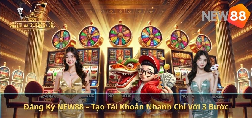Đăng Ký NEW88 – Tạo Tài Khoản Nhanh Chỉ Với 3 Bước