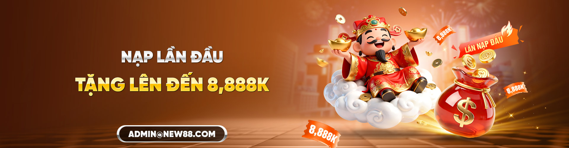 New88 Tặng Nạp Đầu 8,888k